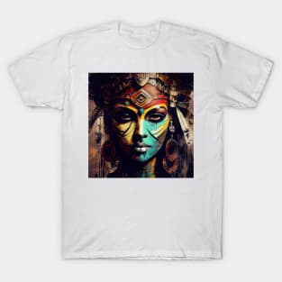 Powerful Egyptian Warrior Woman #12 T-Shirt